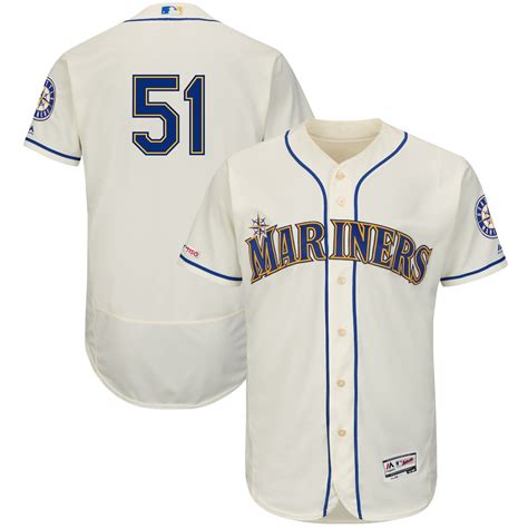 seattle mariners cream jersey